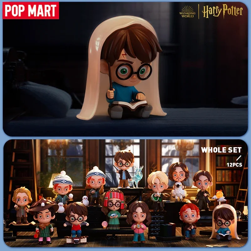 

POP MART Harry Potter and the Prisoner of Azkaban Series Mystery Box 1 шт./12 шт. POPMART слепая коробка фигурка милая игрушка Гермиона