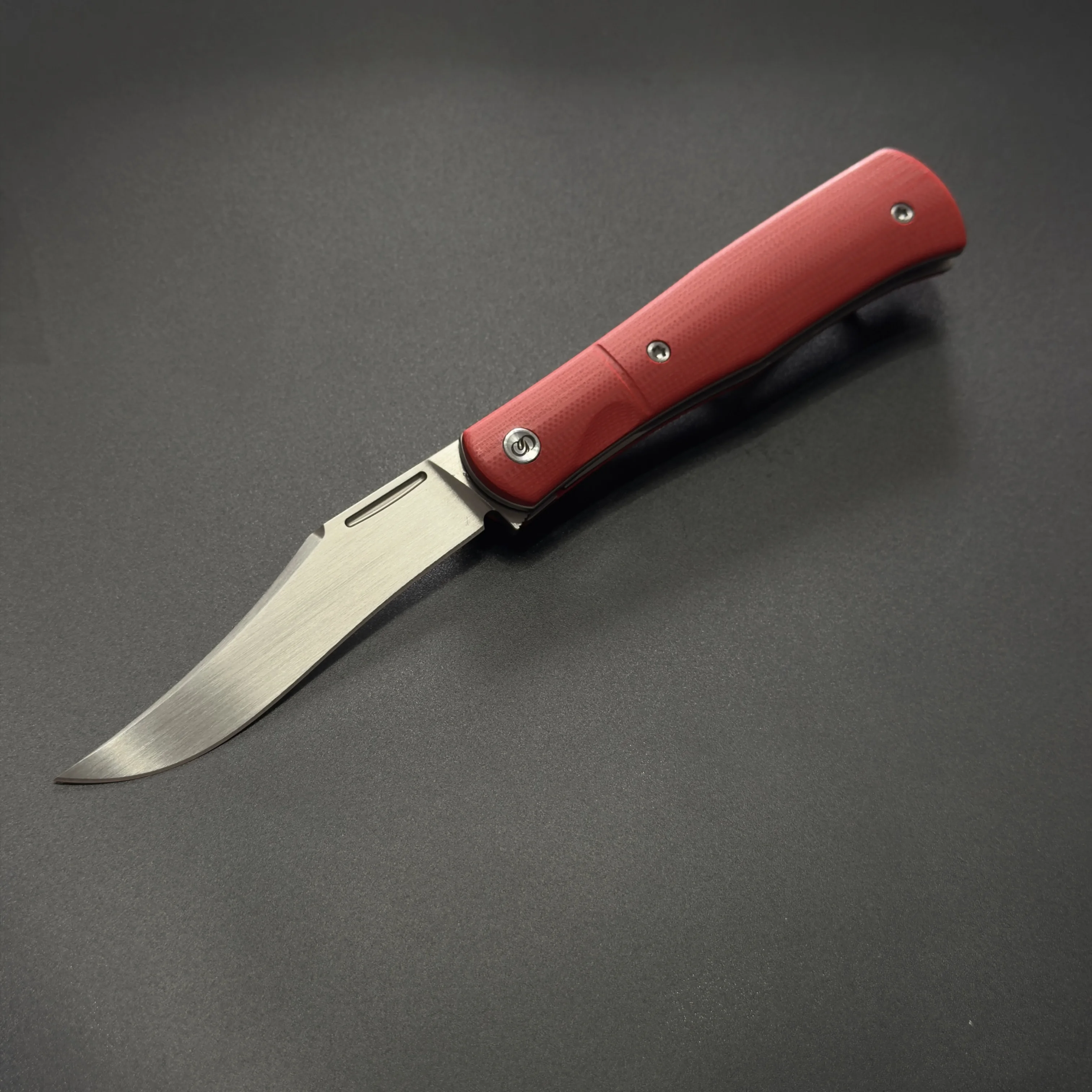 Max Sao Custom knife:F-Trapper2026 Folding Knife – CPM 20CV Blade, Outdoor EDC Camping Tool