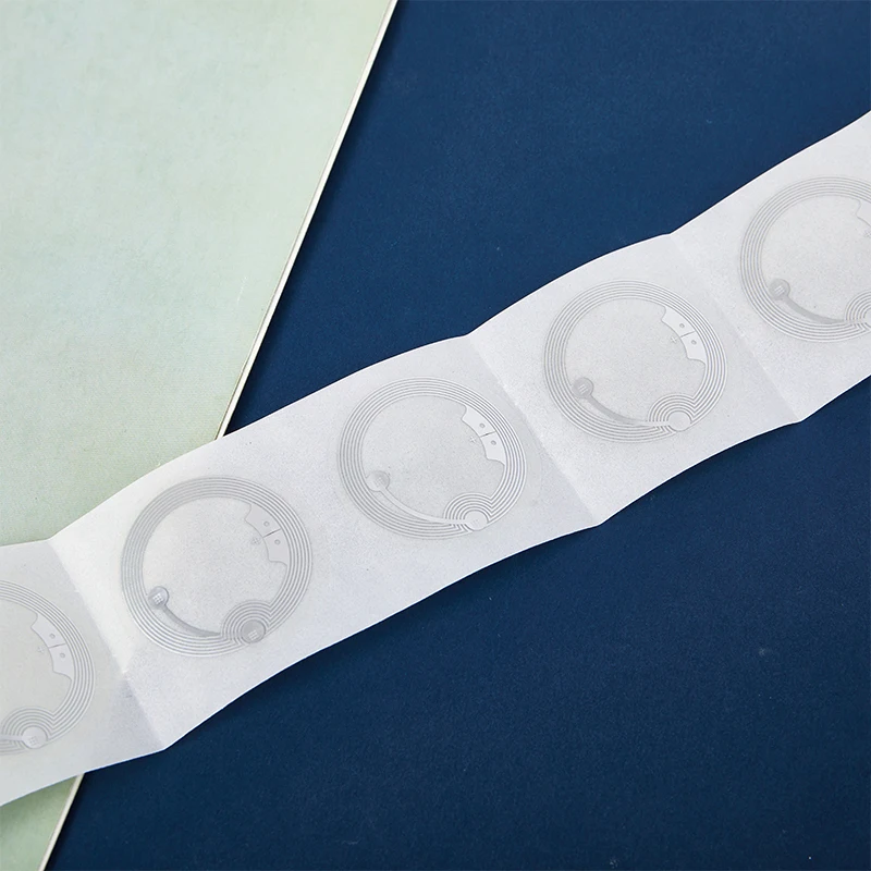 10 قطعة قابلة للتغيير وإعادة الكتابة بقطر مستدير 40 مللي متر ملصق NFC نسخة استنساخ التسمية