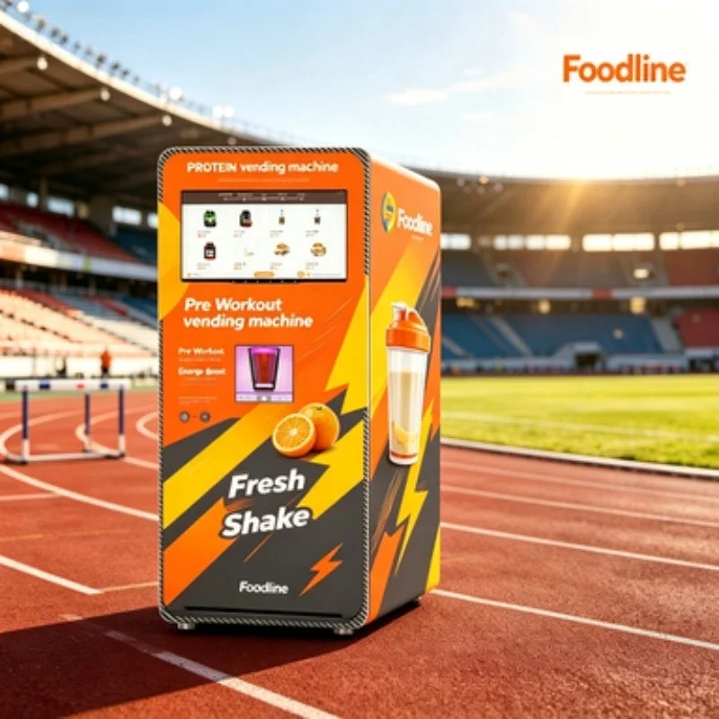 FL Protein Vending Machine Shake Automatic Table Top Protein Shake Vending Machine