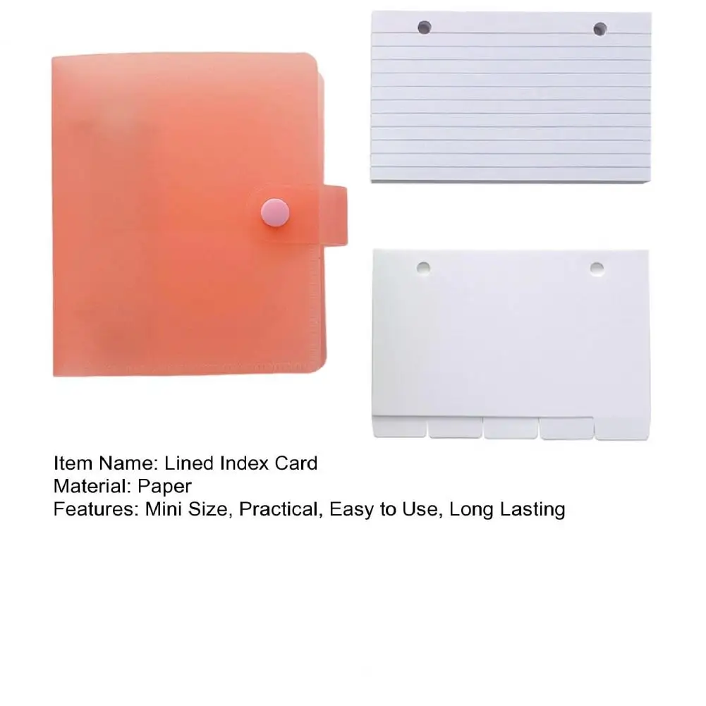 baseball card graded BAZIC Ruled White Index Cards Poly Cover w/ Ring 3 inch x 5 inch, 100 Count, Assorted Colors, 24-Pack