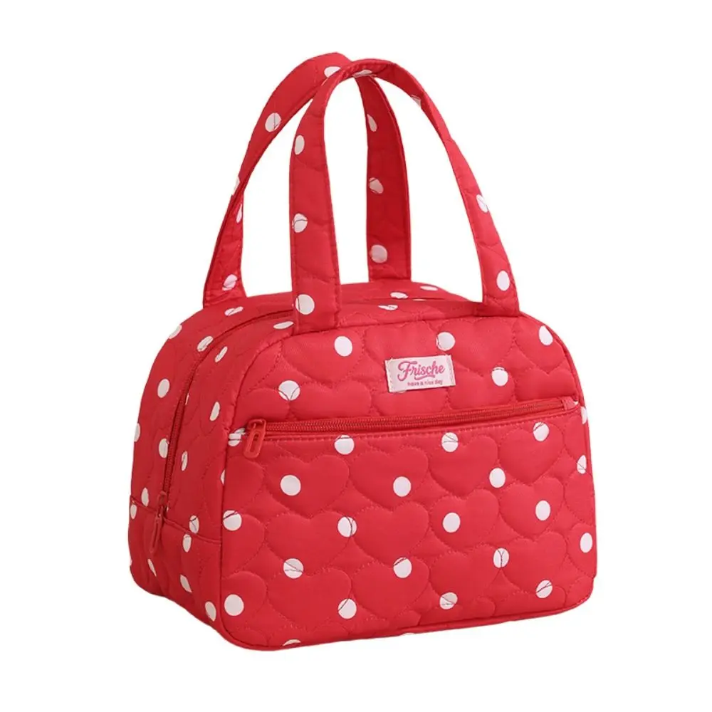 Neue Tragbare Lunch-Tasche mit Griff, Verstärkte Große Isolierte Handtasche, Multifunktionale Wiederverwendbare Isolierte Lunch-Tasche – Detail 2
