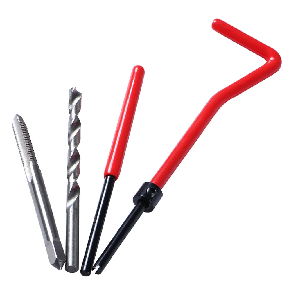 

30Pcs Helicoil Thread Repair Kit Metric M5 Insert Installation Set Ideal for Automotive Engine Thread Restoration