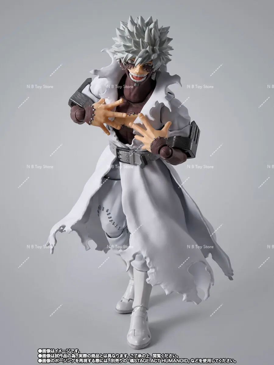 Original BANDAI S.H.Figuarts Boku No Hero Academia Dabi Anime figuras de juguete My Hero Academia conjunto PVC modelo colección regalo