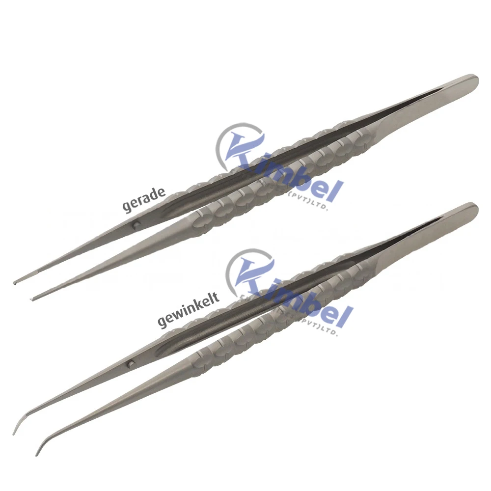 

Stainless Steel Micro Tweezers for Dental Use With Fine Tip for Precise Handling