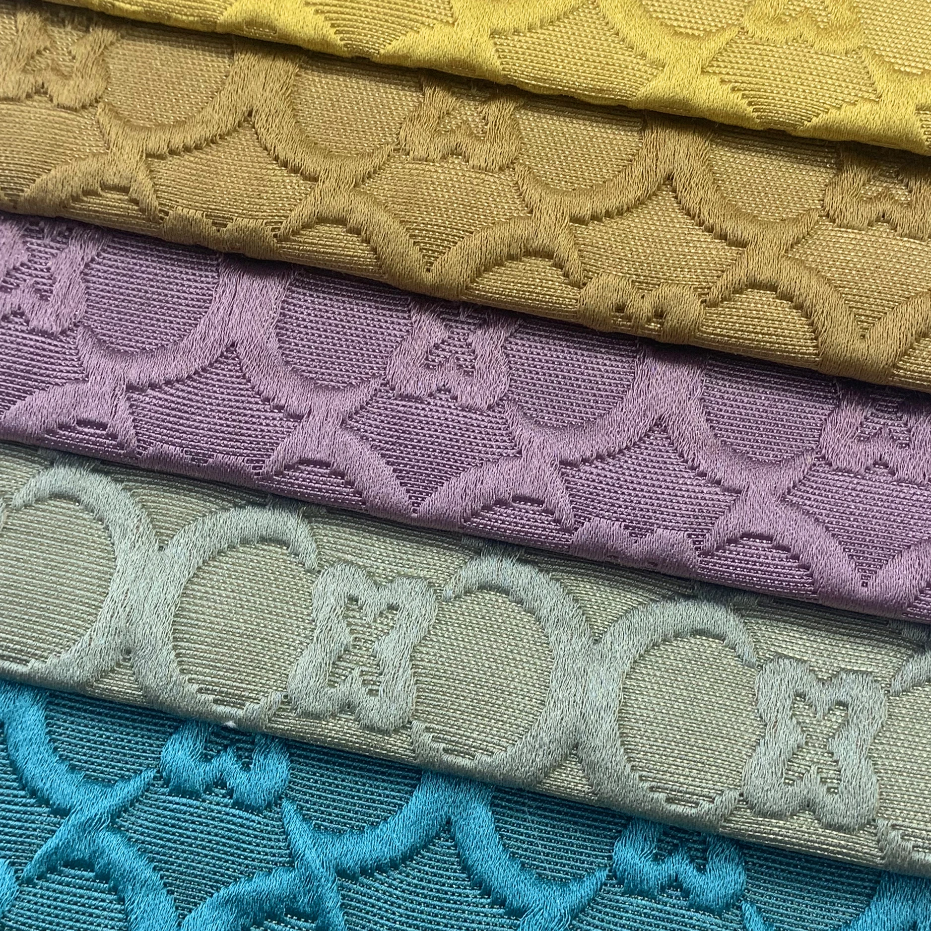 

Vintage Geometry Small Design Thick Decorative Fabric Pillow Headboard Cloth Polyester Sofa Upholstery Armchair 140cm Width