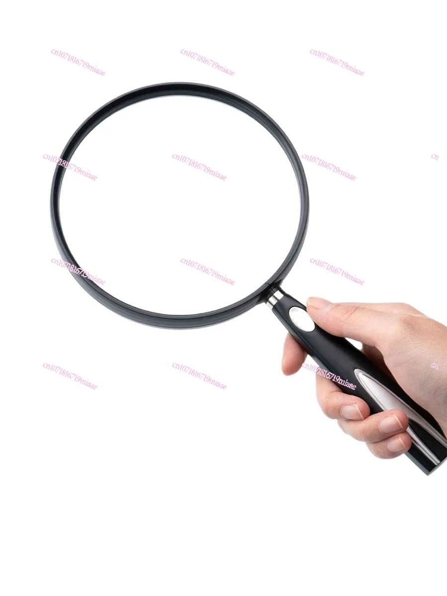 Magnifying Glass HD for the Elderly with Light Reading 100 Times Handheld  High Power Does Not Hurt Eyes