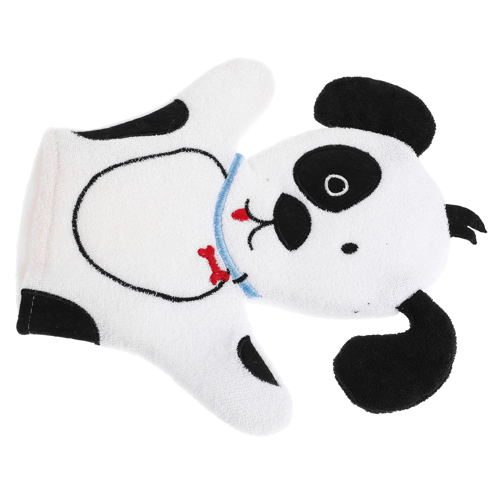 قفاز حمام رائع للأطفال، قفاز تنظيف كرتوني ناعم للأطفال الصغار، ملحق استحمام ممتع للتقشير العميق، غسول الجسم