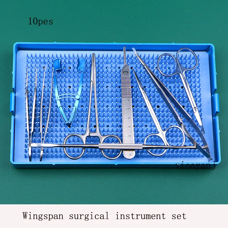 Microophthalmic instrument kit pterygium instrument tool Eye scissors scleral stripper eyelid opener