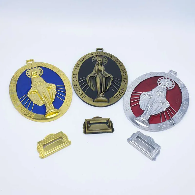 

Religious revival metal Mary the Virgin decorative item - keychain, bag accessory, pendant