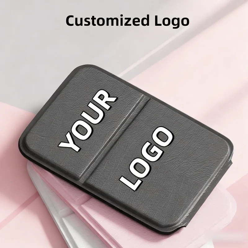 【Logo Custom】50Pcs Customized Multi Color Simple Square Folding Mirror Portable Mirror Small Batch Customization Factory
