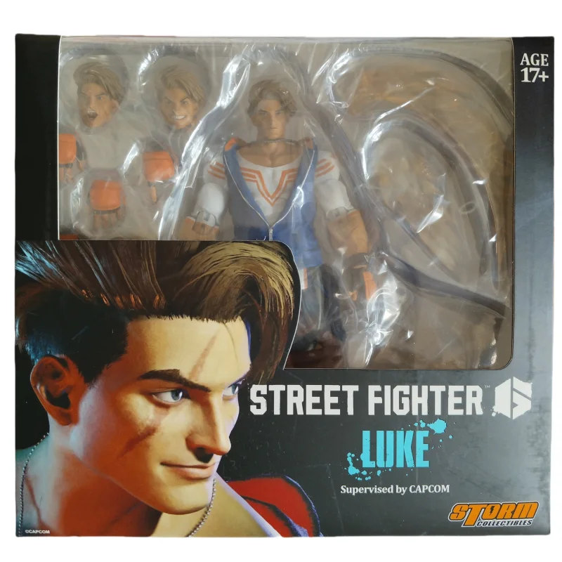 In STOCK Storm Toys 1/12 Street Fighter 6 LUKE LUKE CPSF27 Handmade Doll Model Action Figure Model Toys