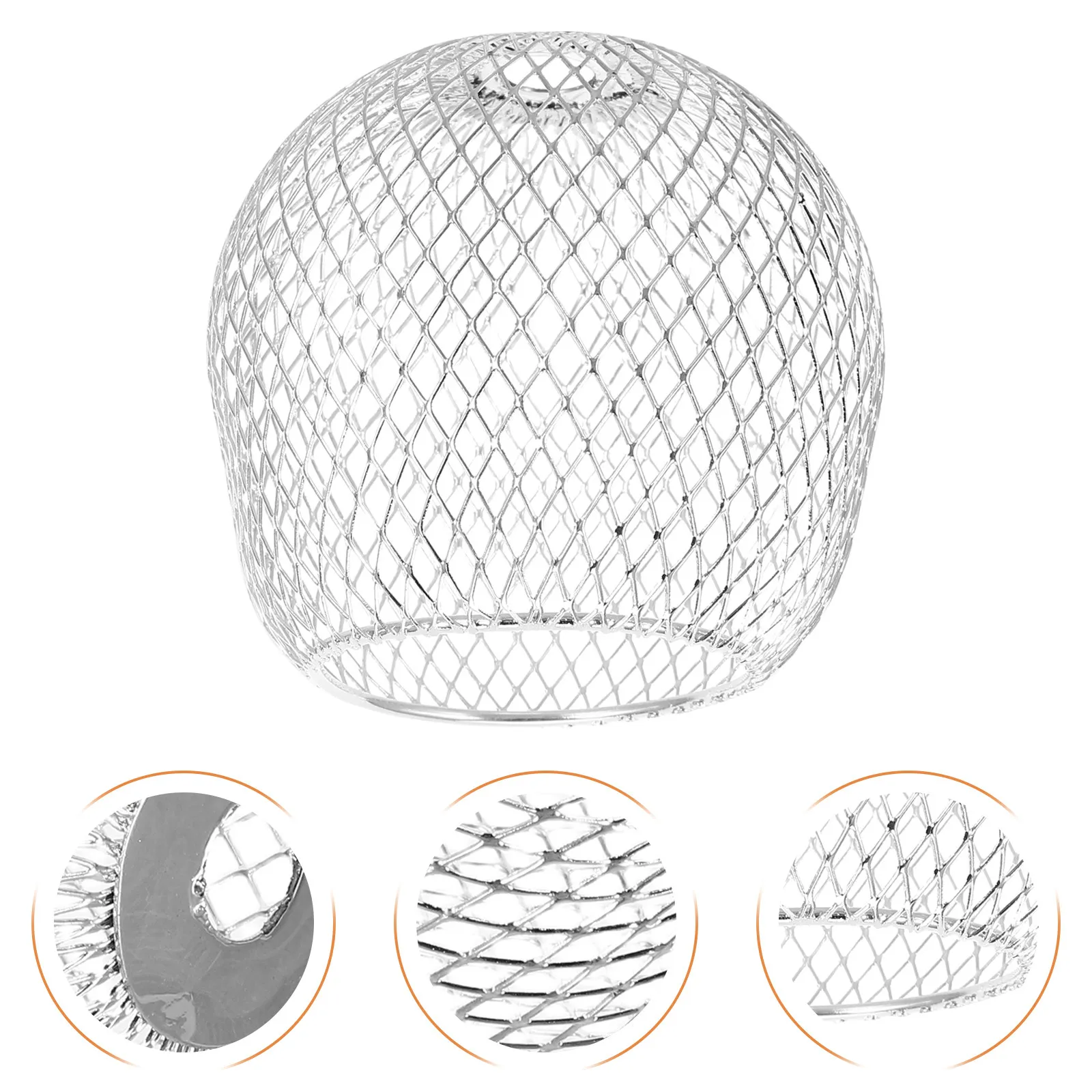 

1 шт. металлический абажур, креативный современный дизайн, премиальное исполнение, подходит для гостиной, прихожей, светильника, металлический чехол для лампы