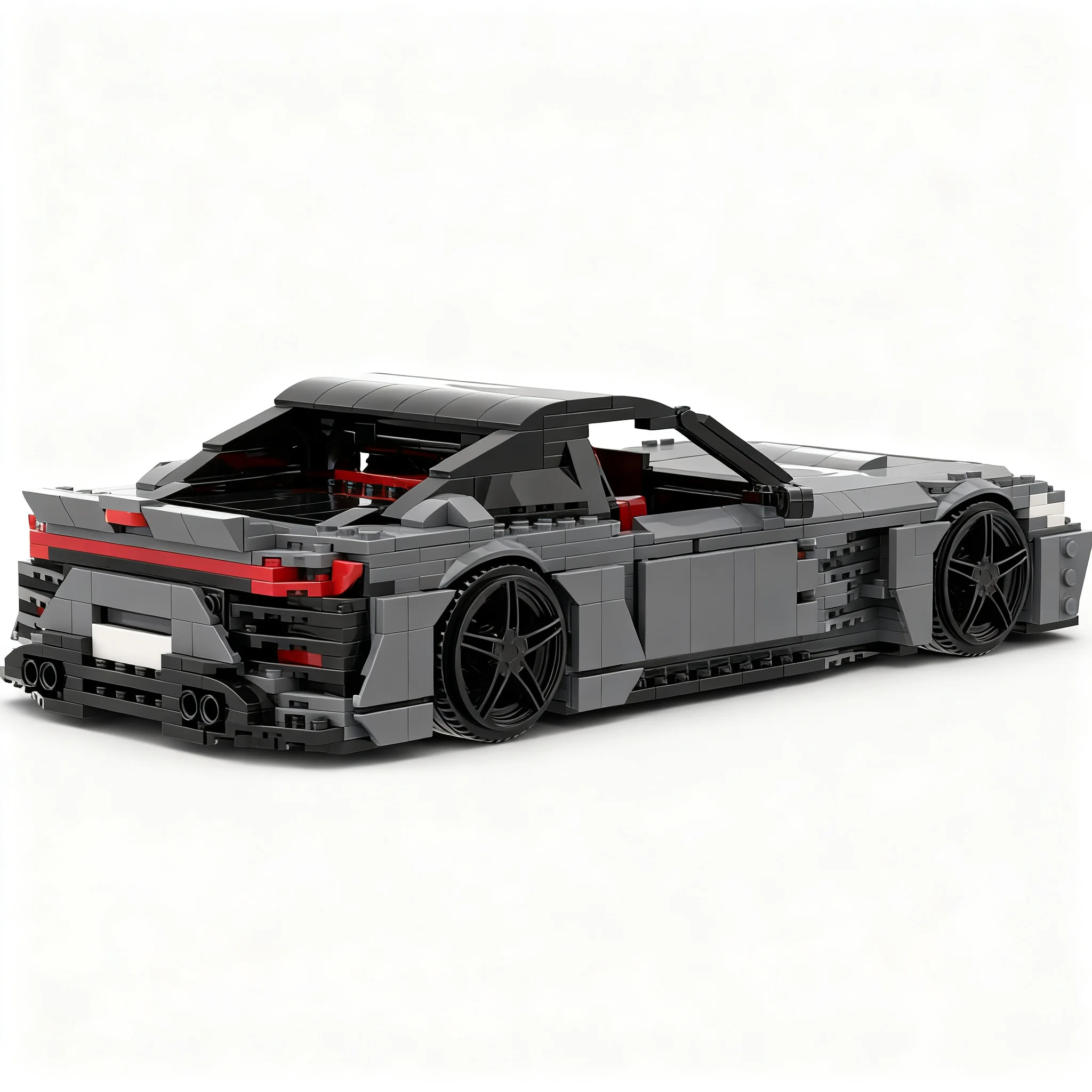 1132pcs MOC Cars Toyotaes GR GT High Performance Sports Car Model Building Blocks Christmas Gift Toys Brick Creative Home Decor