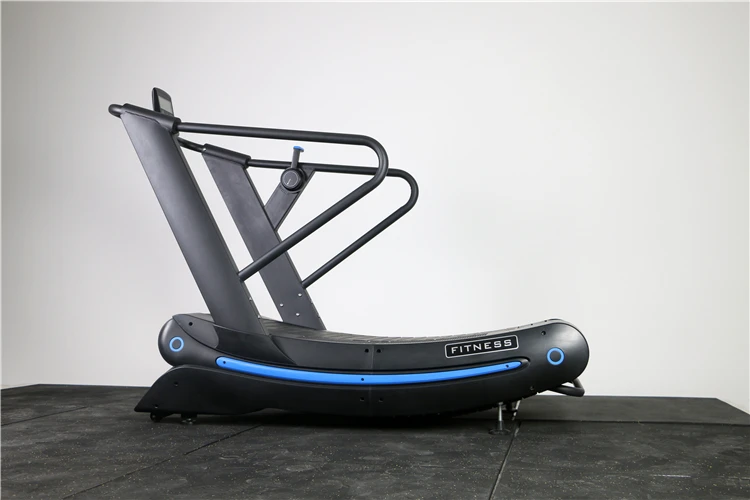 wholesale commercial gym equipment fitness running unpowered curve treadmill manual treadmill machine curved treadmill machine