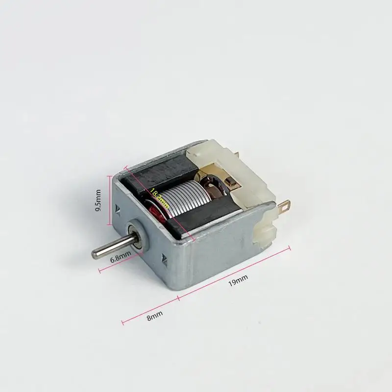 [New]1Pc DC 3V-6V 27000/22000RPM High Speed Strong Magnetic Engine DIY Toy Car RC HO Model Slot Car Micro 18mm Bare Square Motor view 6