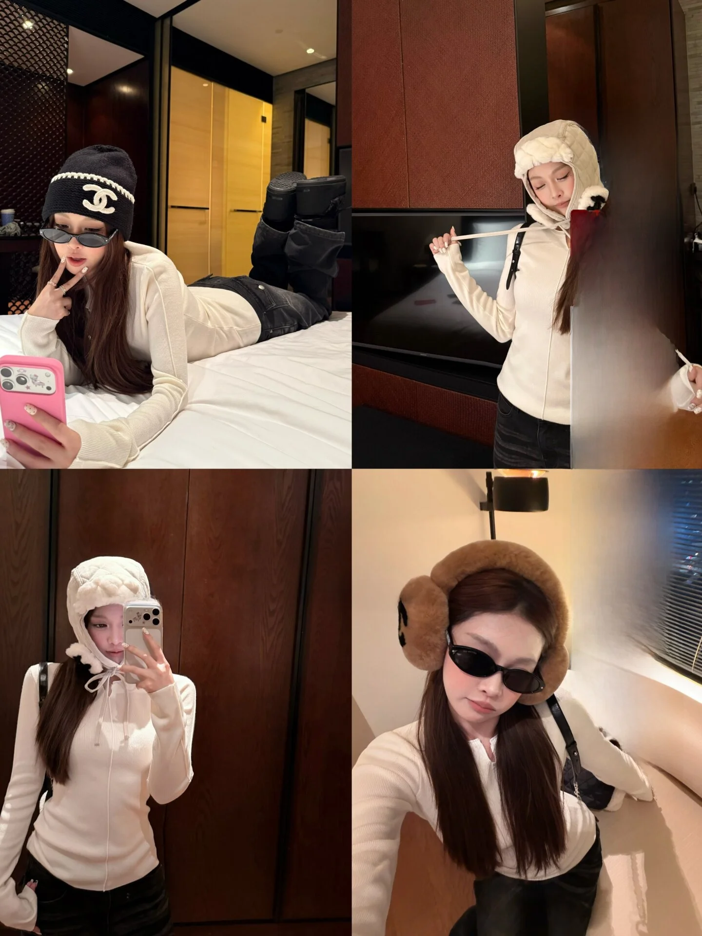 

ato Hero Curved Split Tee-Color Wool Blend V-Ne Knitwear Long Sve Women's Base irt Top Soft Stretchy Winter Faion