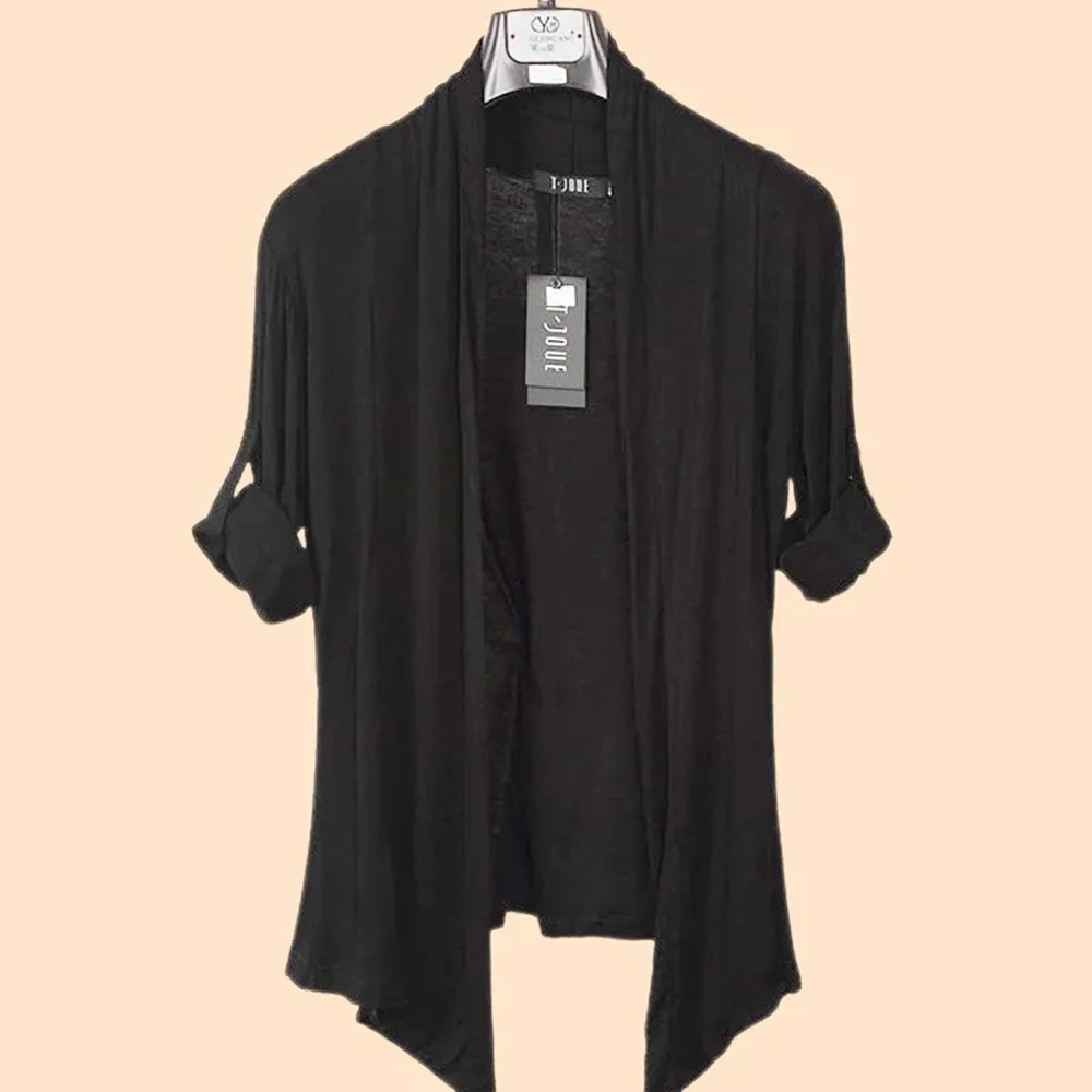Mens Mordai Cardigan Slim Fit Thin Casual Knit Shirt Summer Streetwear Fashion Outerwear Mid-Length Jacket Men'S Clothing 2025