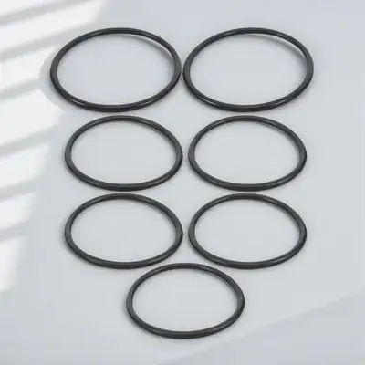 

7 Pcs Washer Rubber Ring Crystal Singing Bowl Parts Decor Sound Cushion Sound Bowl Rubber Ring Mats Buddhism Product