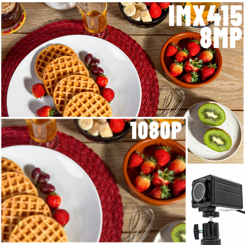 4K 8MP 5X Motorized Zoom HD Security POE IP Camera Outdoor Metal Housing Network Surveillance Camera IMX415 SSC378QE ONVIF RTSP