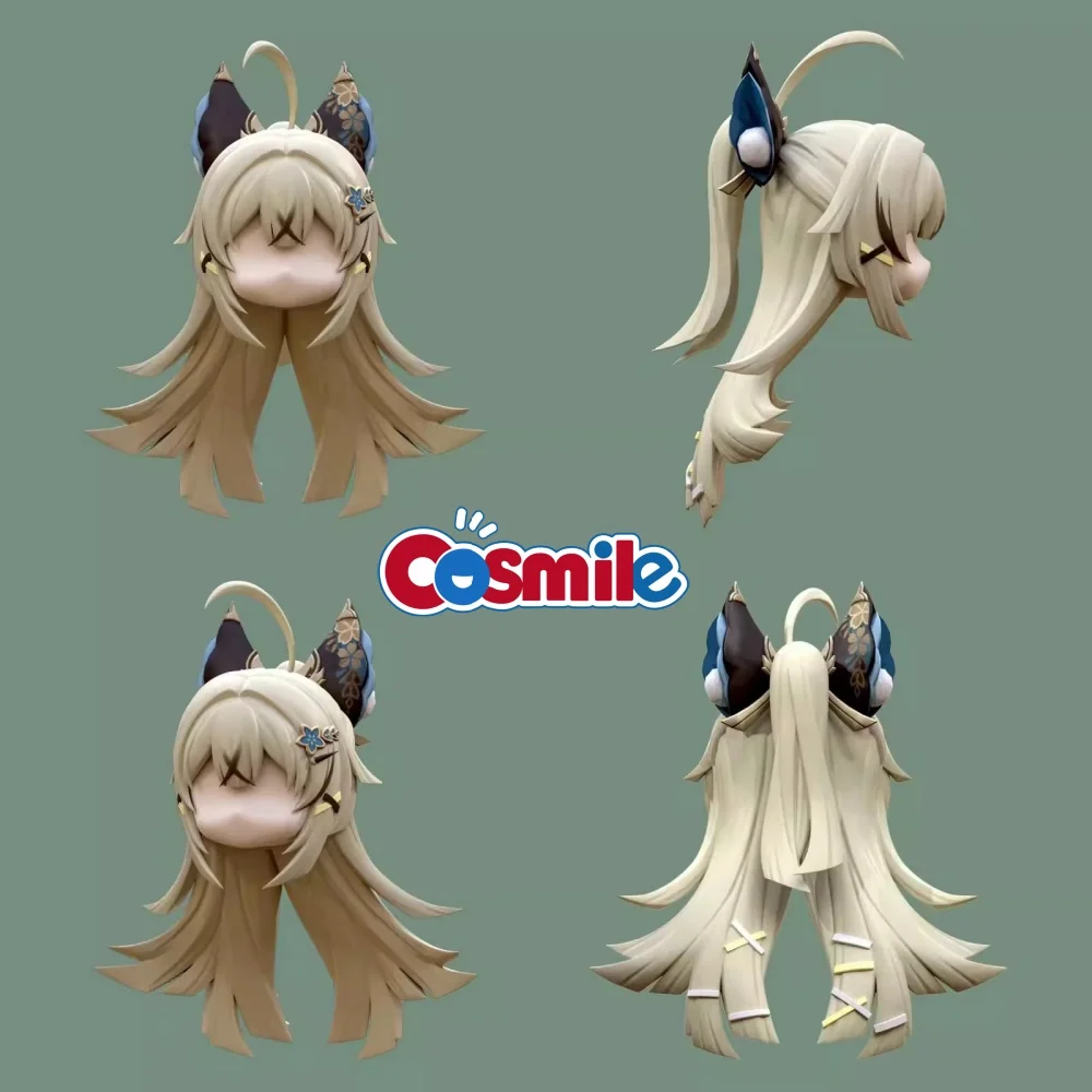 

Cosmile Game Genshin Impact Kirara Handmade OB11 OB22 Hair Wig Anime Cosplay Props Cute Lovely C