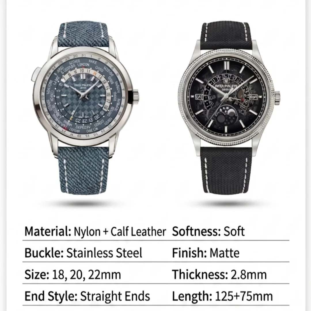 Wysokiej jakości pasek do zega – Luxury Watch Patek Philippe recenzja i cena