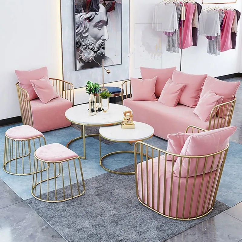 Designer Sectional Living Room Sofas Armchair Single Velvet Living Room Sofas Lounge Couch Lazy Muebles Lounge Suite Furniture