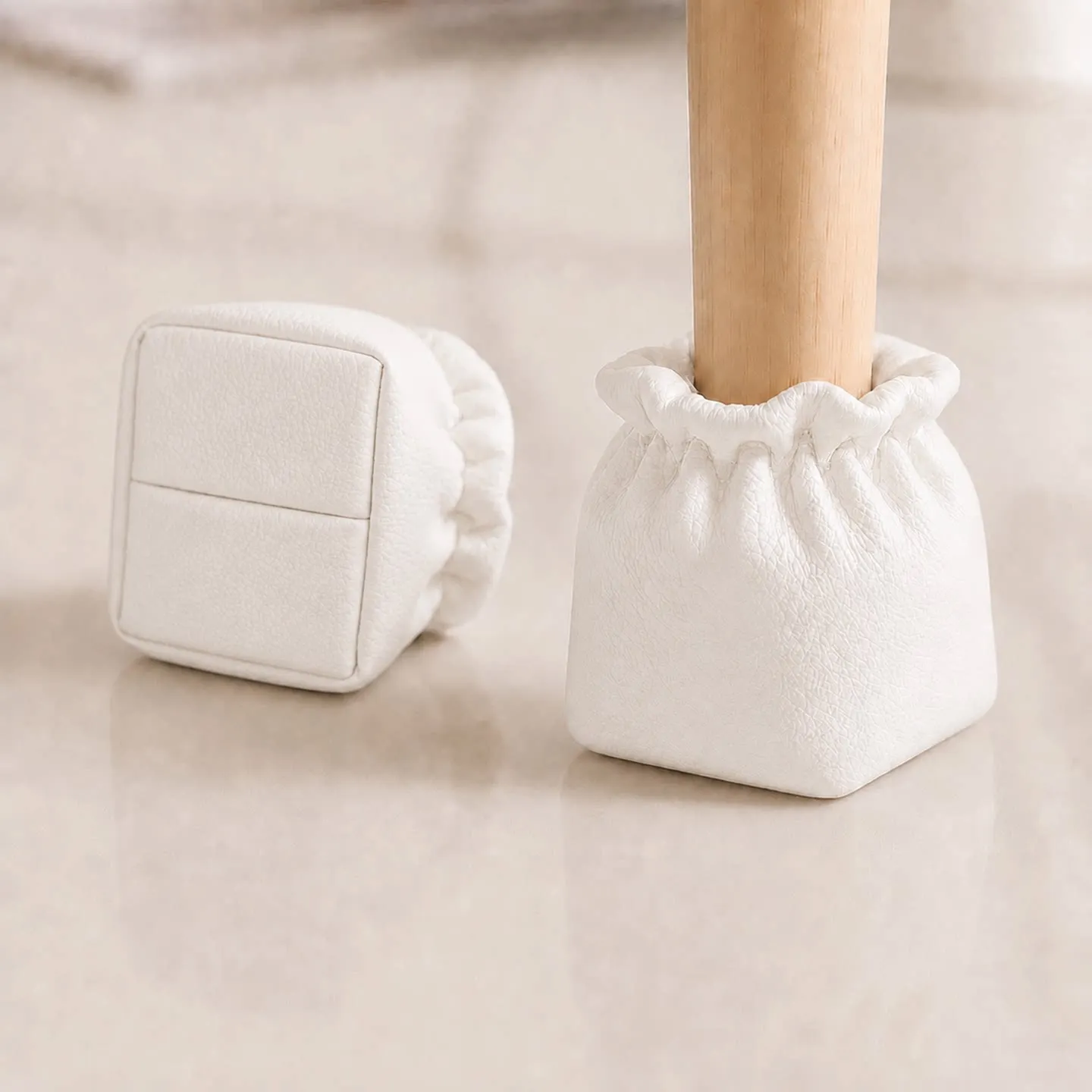 4Pcs Chair Leg Caps Silicone Furniture Feet Covers Waterproof Wear Resistant Anti Slip Noise Reduction Table Leg Protectors Pads