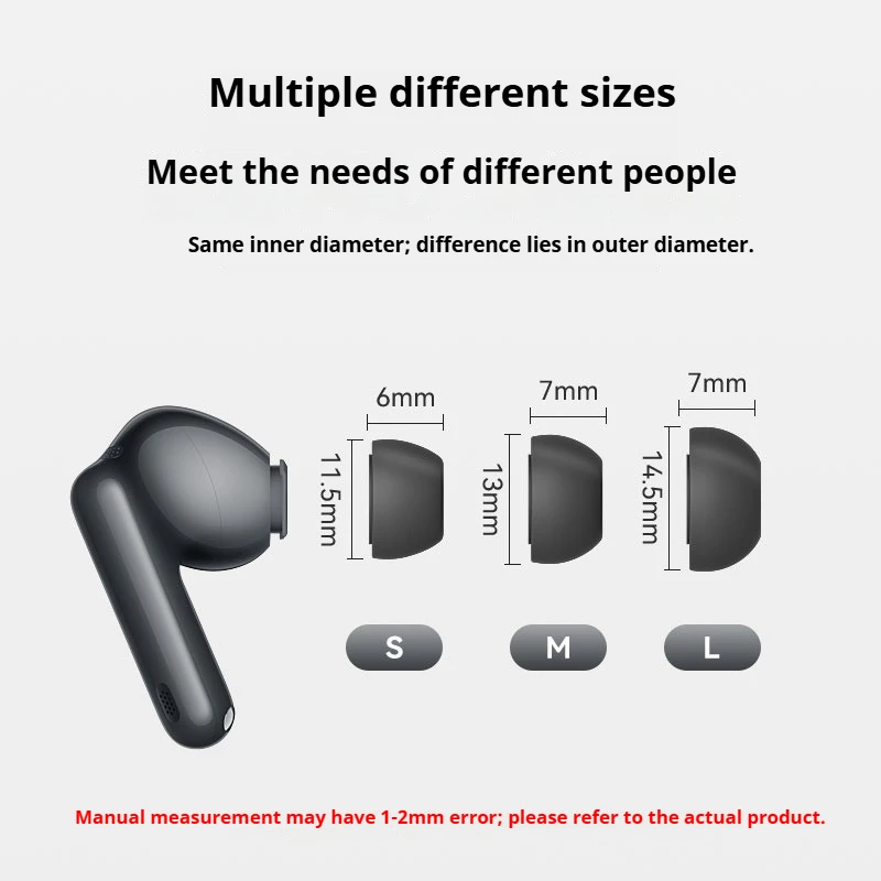 رغوة الذاكرة سماعات الأذن لهواوي FreeBuds 7i سيليكون سماعات لاسلكية تعمل بالبلوتوث سدادات الأذن غطاء سماعة الإسفنج الأذن المقابس
