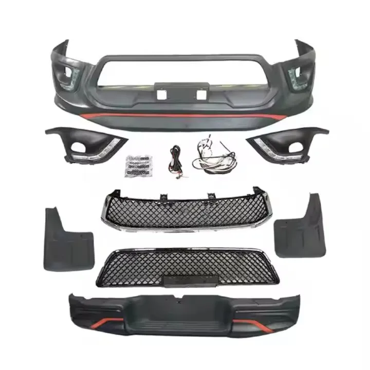 

2022 High Quality Auto Body Components Front & Rear Bumper Kit Toyo-ta Revo for TRD Fit