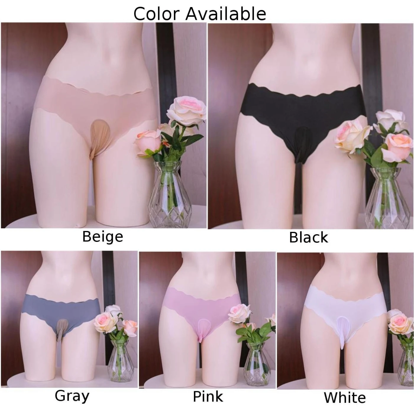 سراويل داخلية للرجال باللون البيج، سراويل داخلية متوسطة الحجم تناسب العلامة التجارية الجديدة، تصميم مريح، خامة خفيفة الوزن