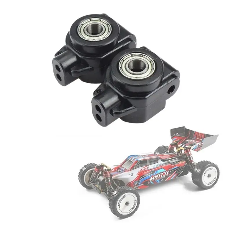 2Pcs Rear Hub Carrier Rear Axle Mount With Bearing 104001-1862 For Wltoys 104001 104002 104072 1/10 RC Car Model Car Spare Parts view 3