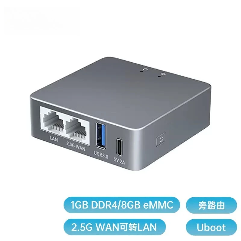 

GL-MT2500/MT2500A Mini V PN Security Gateway for Home Office and Remote Work, Internet Security, 2.5G WAN