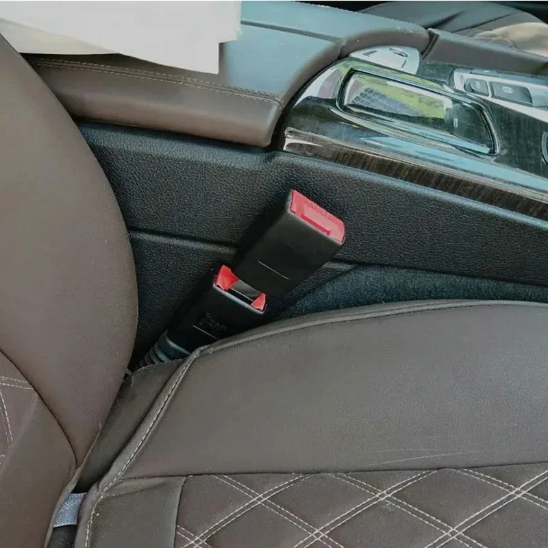 Car Seat Belt Extender Safety Buckle Clip, Universal Extension Plug Fit 20-22MM Tongue Vehicle Safety Accessory