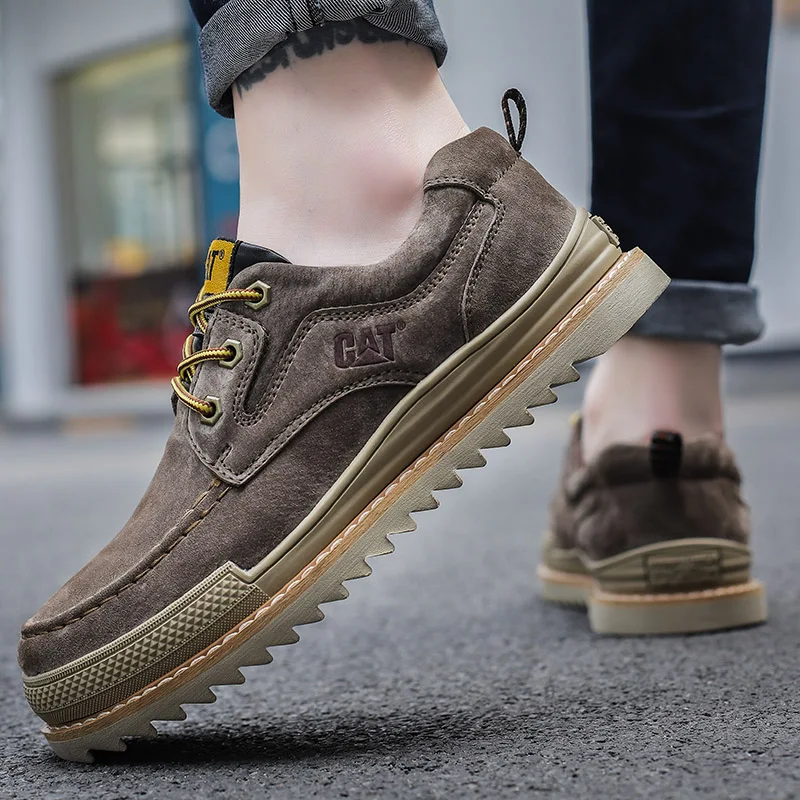 Sapatos de couro masculino, tênis de negócios ao ar livre, sapatos casuais, marcas de luxo, sapatos de skate, tamanhos 38-45