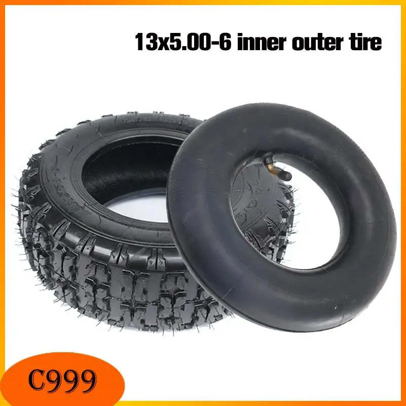 Neues Modell Vorderreifen 4.10-6 Hinterreifen 13X5.00-6 Zoll Nabenreifen Schneepflugreifen Butterfly-Reifen 13*5.00-6 Zoll Strandreifen