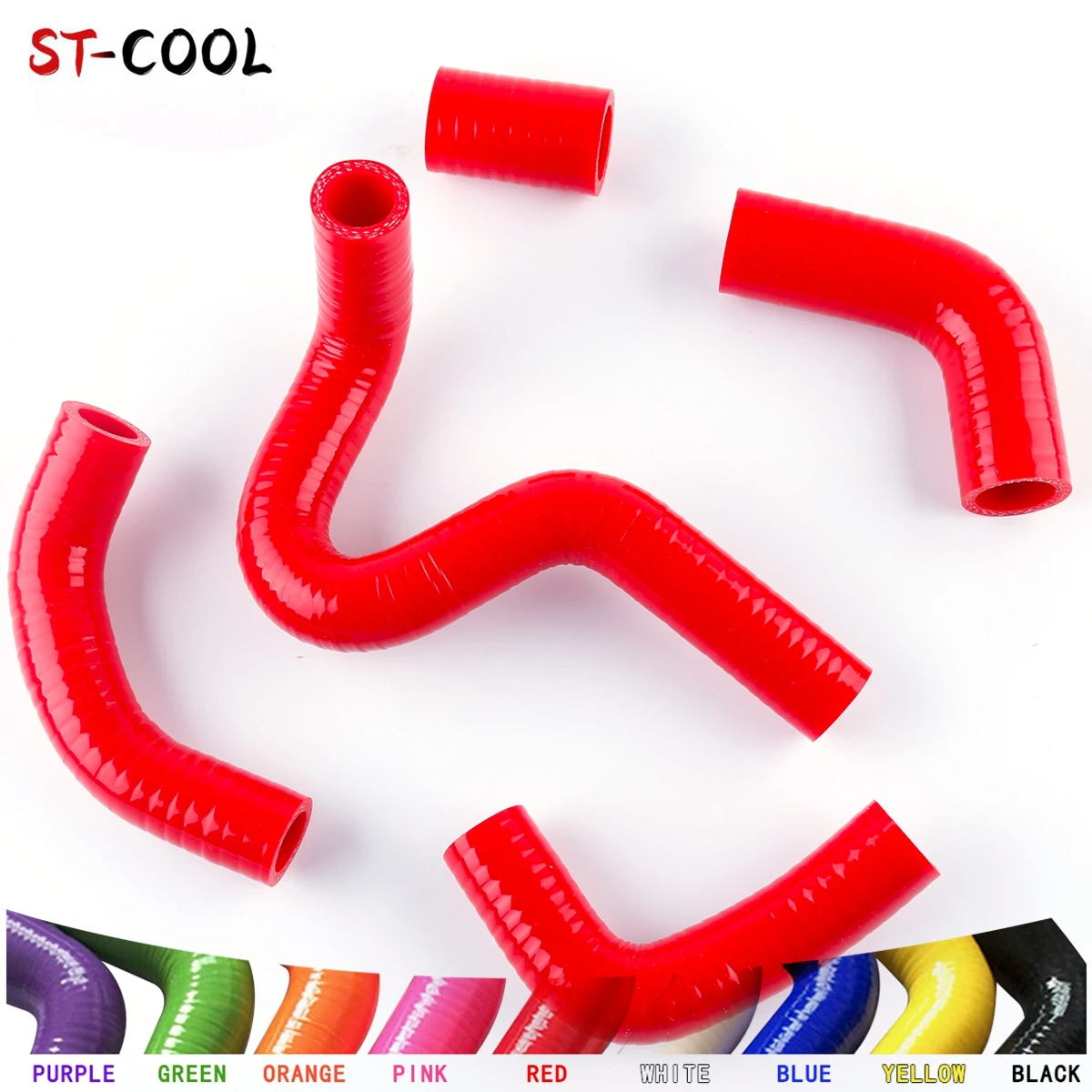 

FOR 2003-2006 DUCATI 749 / 749R / 999 2004 2005 Silicone Radiator Coolant Hoses Tubes Piping Kit 5Pcs 10 Colors