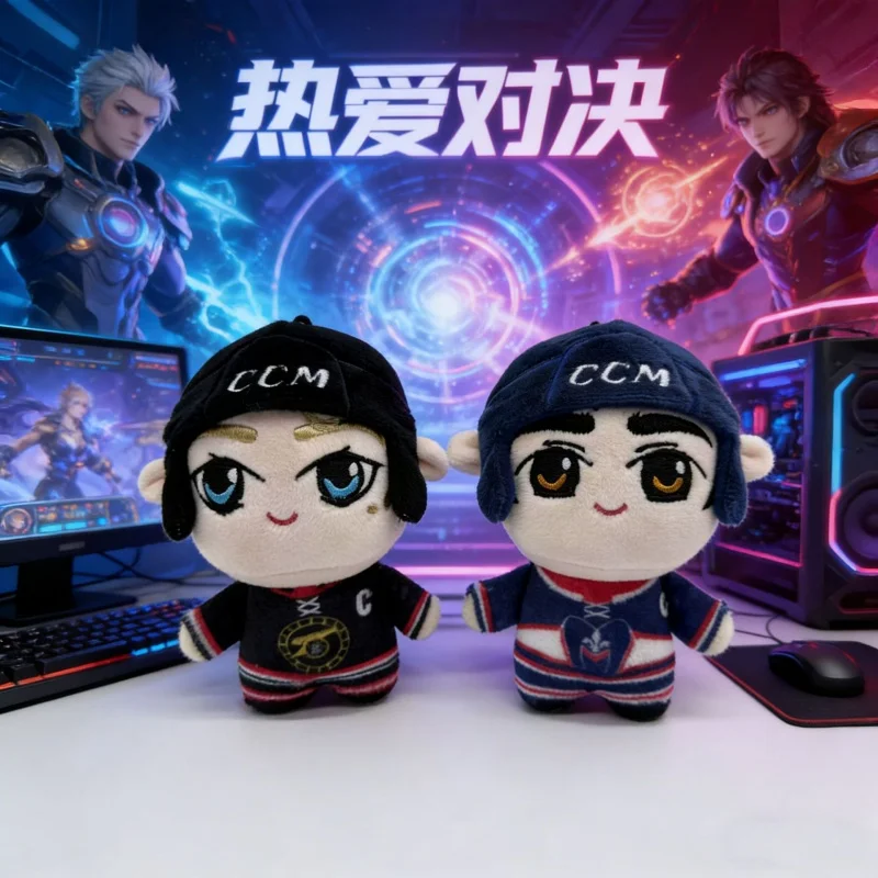 

Heated Rivalry Plush Dolls Hockey Themed Ccm Hollander 24 Soft Stuffed Cute Character Toys Collectible Gift For Game Fans Kids