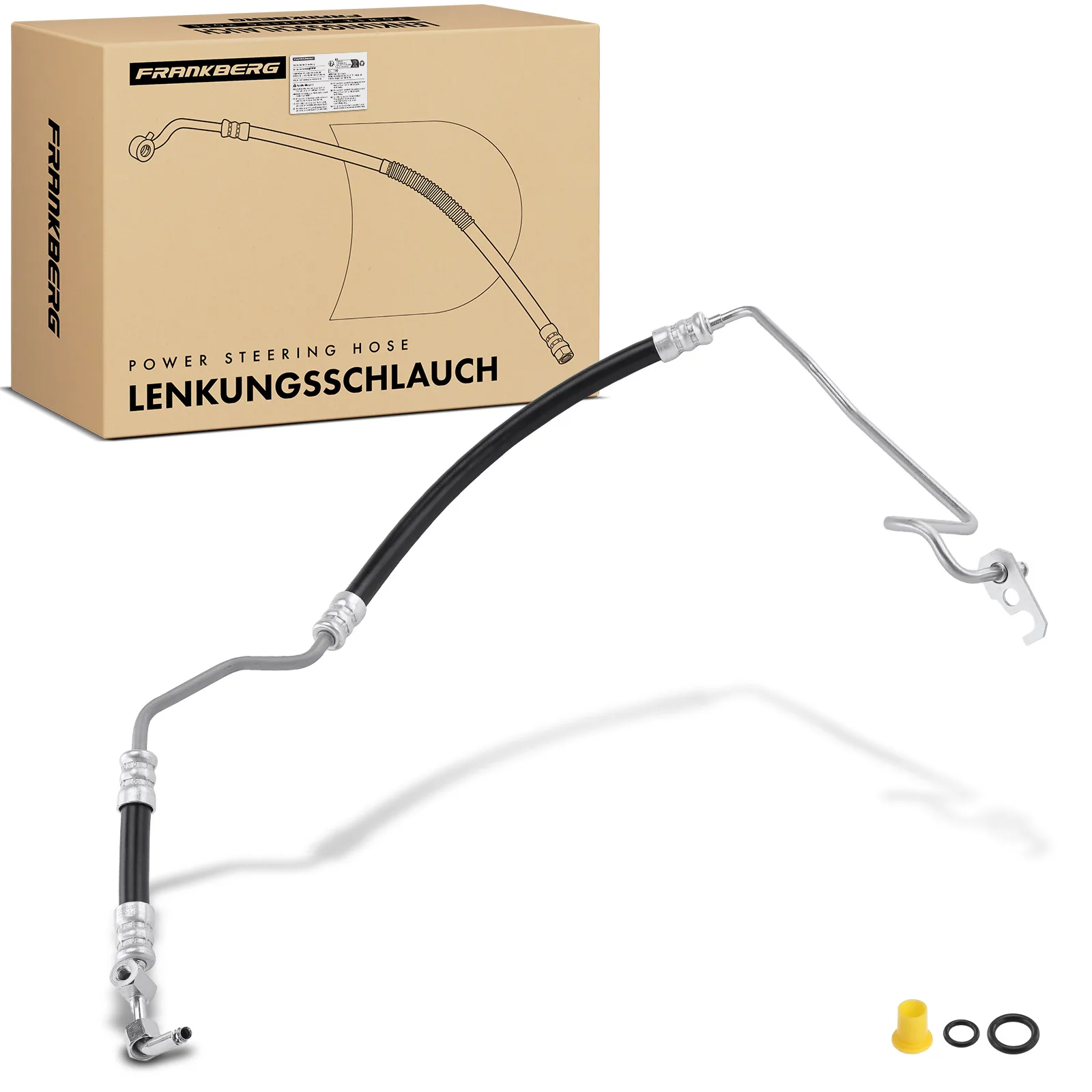 Frankberg 1x Servolenkung Schlauch für Ford Escort VI AAL ABL GAL ALL ANL AFL AFL 1.4L 58738 1057906 3405599 1028497 94AB2A719NC