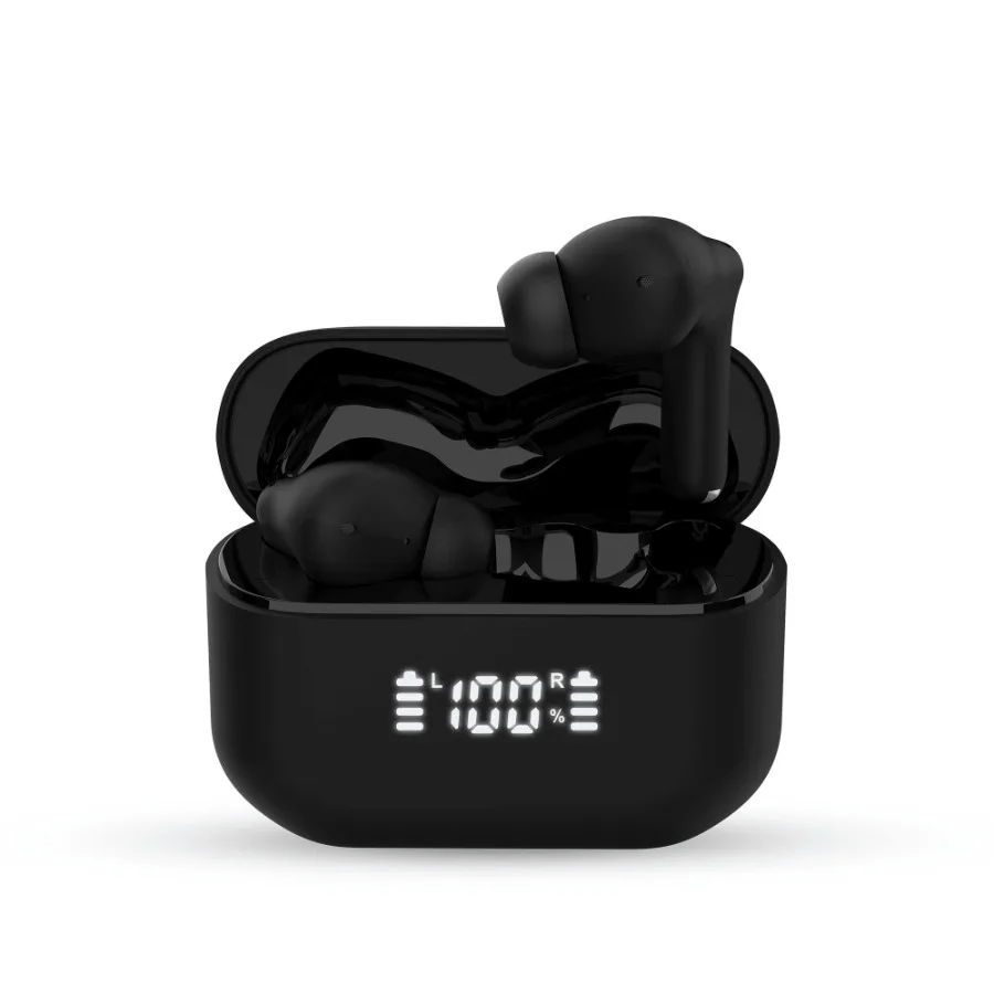 

Настоящие беспроводные наушники Naztech Xpods ANC с активным шумоподавлением и чехлом для беспроводной зарядки