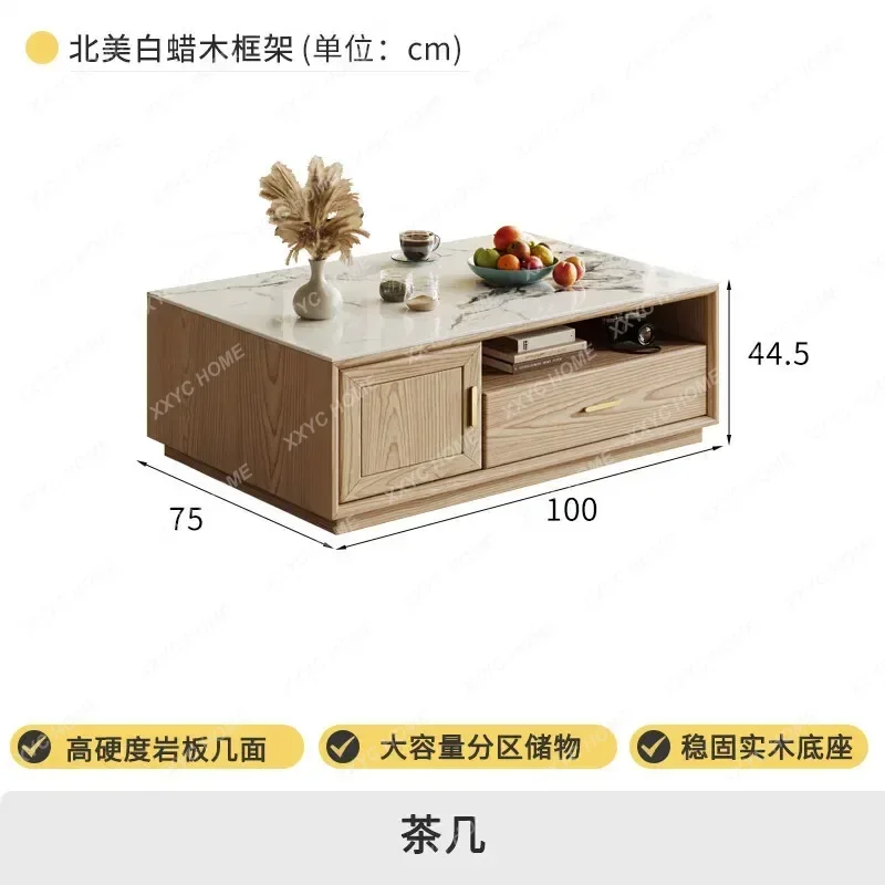 

Ash Wood Tea Table Multi-Function Water Boiling Induction Cooker Telescopic