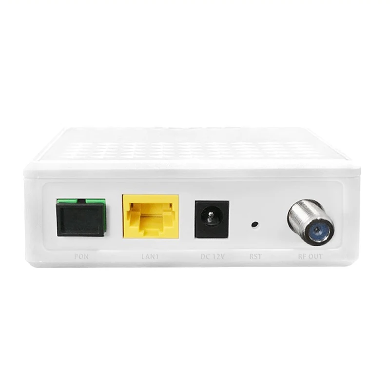 1Pcs/lot 1GE Epon Xpon Gepon Gpon Catv ONT ONU Compatible With China Brand olt ,With Power Adapter,Boxes,No Wifi