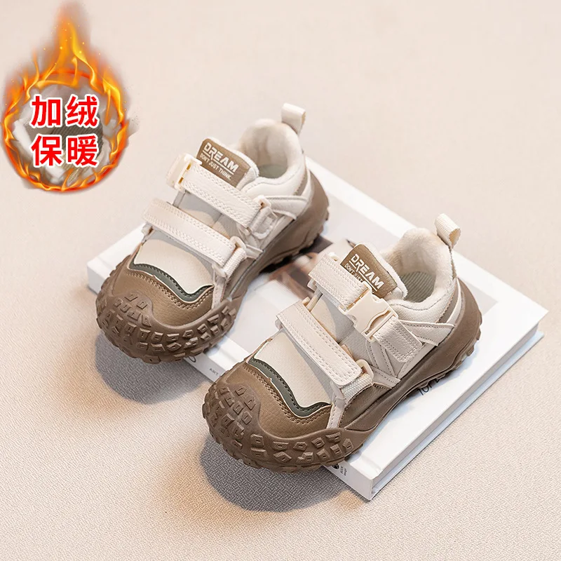 2024 Autumn/Winter Padded Super Light Soft Sole Non-slip Sports Shoes for Boys and Girls