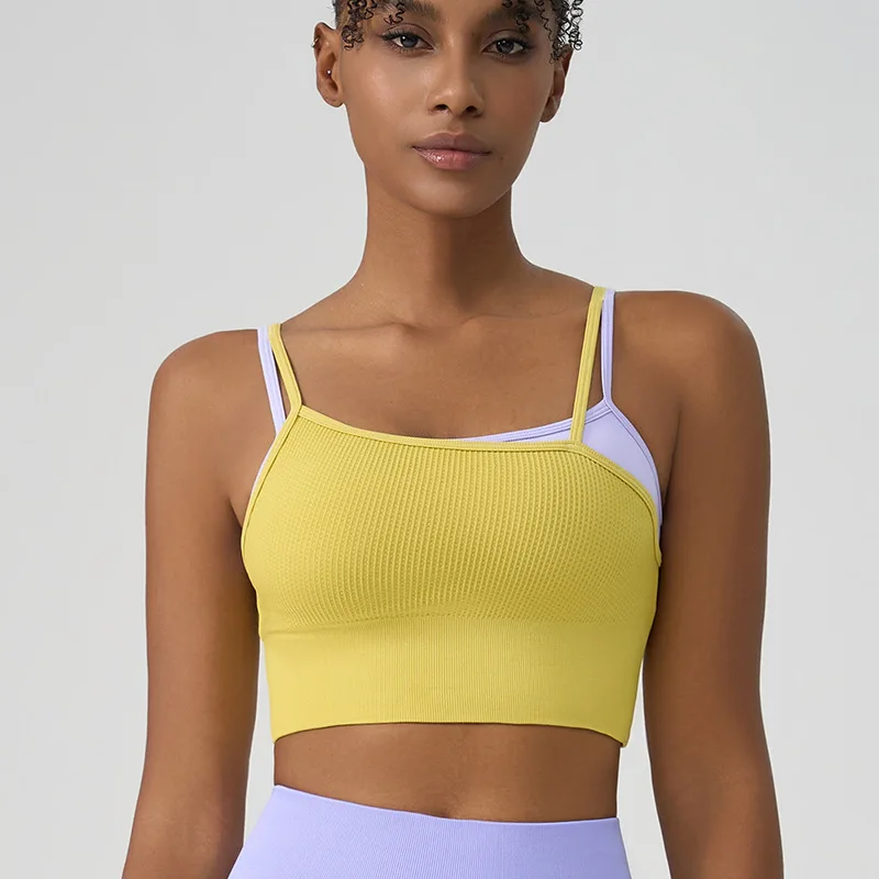 Women Fake 2 Pieces…