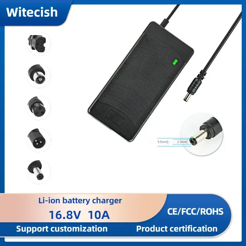 

16.8V 10A Lithium 4S 14.4V 14.8V Polymer BatteryCharger with DC XT60 XT90 XLR Connector