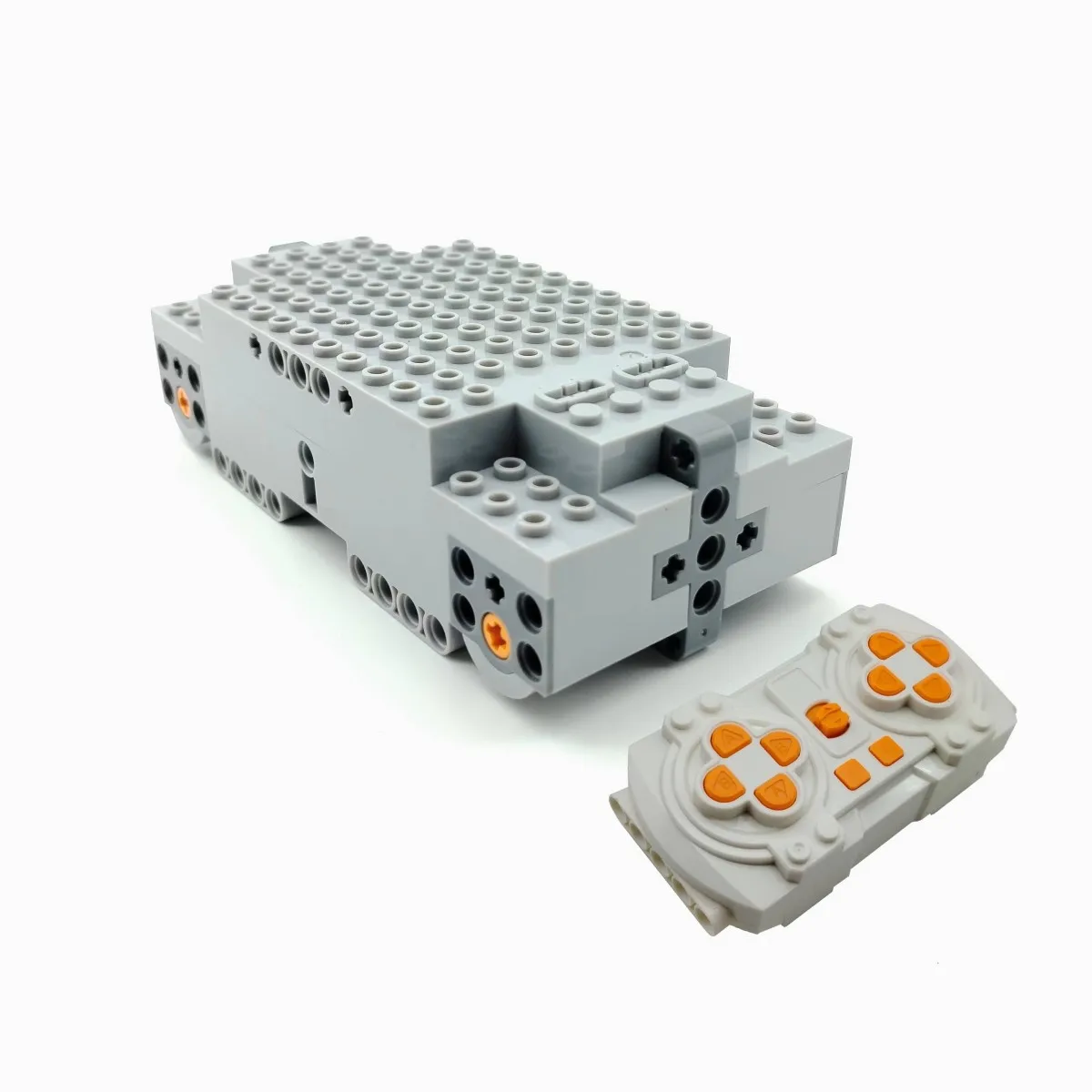 Bloques de construcción Techincal, piezas de función de potencia, Motor eléctrico RC con batería integrada, juguete para regalo de ciencia y educación para niños