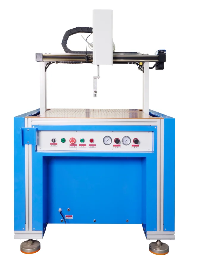 Custom Small Desktop Pasting Cold Glue Applicator Hot Melt Glue Dispenser Four Axis CNC Adhesive Machine for Box