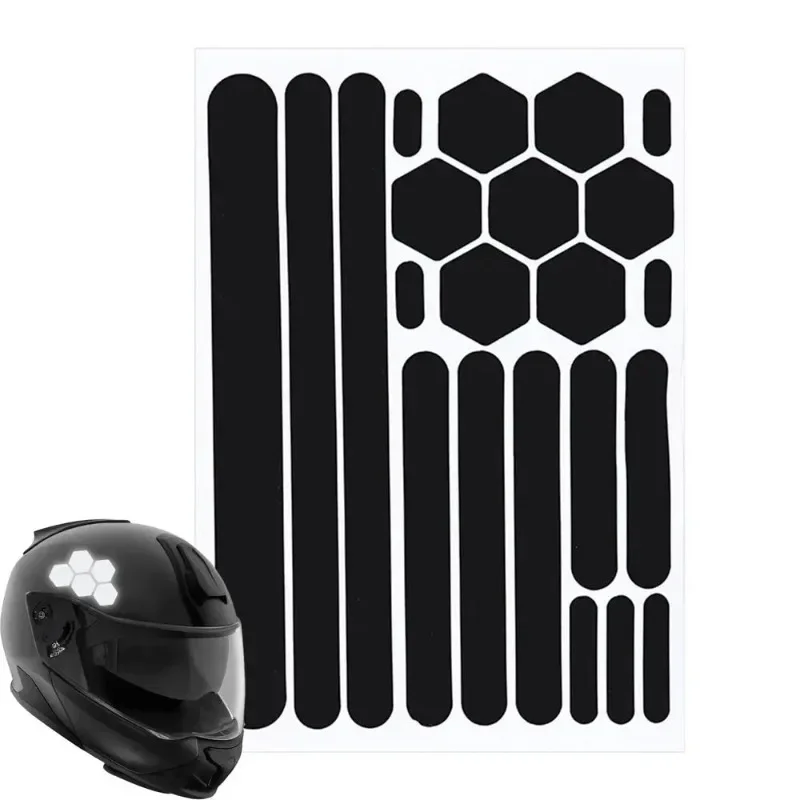 Reflective Tape for Bikes Reflective Stickers and Tape Self-Adhesive Reflective Tape and Helmets Stickers for Cars Motorcycles