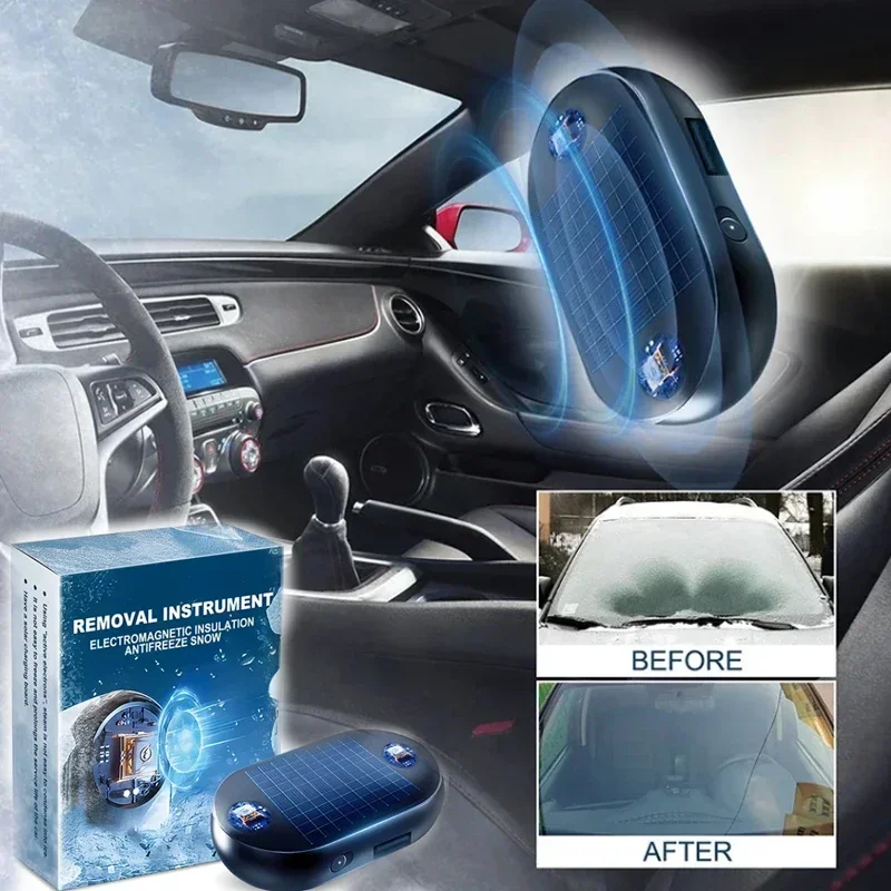 2/3/5PCSPortable De-icer Anti-freezing Tool Car Windscreen Quick De-icer Quick Thaw  Anti-freezing Car Accessories