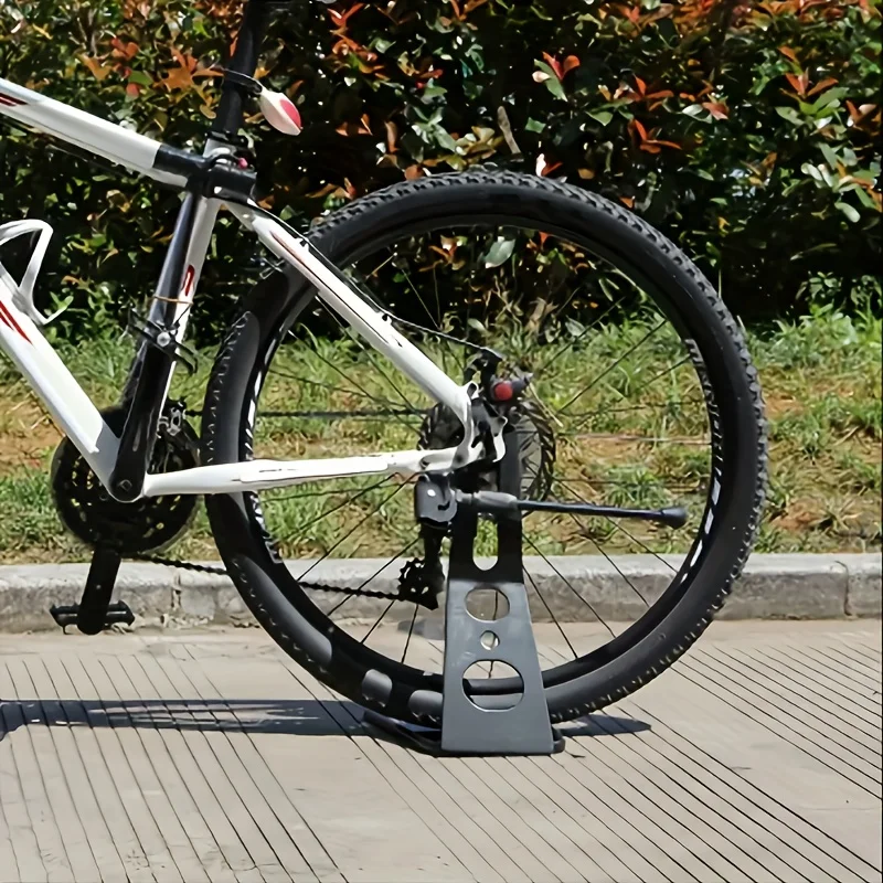 

Portable Floor-standing Bicycle Rack with Reinforced Base for Enhanced Stability; Ideal for Exhibitions, Home Garages